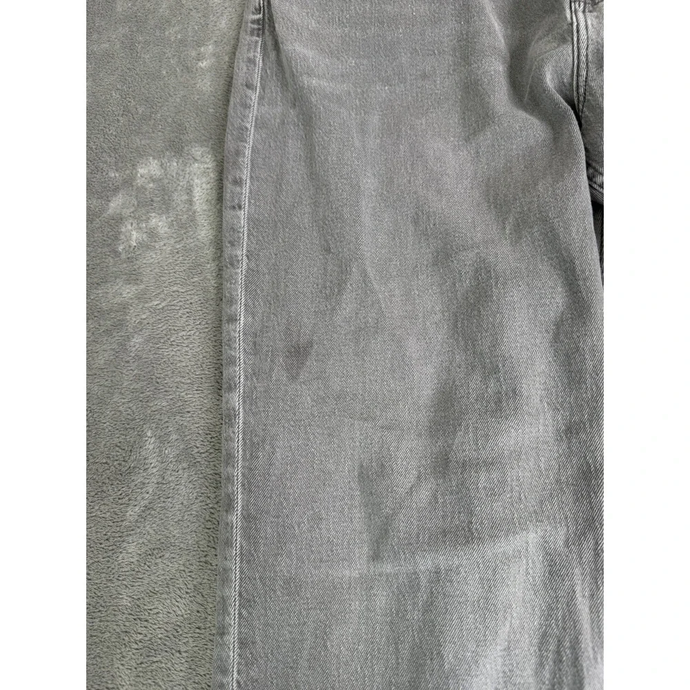 Abercrombie & Fitch The Ankle Straight High Rise Jeans Women's Size 33 Gray